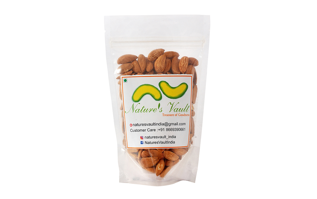 Nature's Vault Almonds    Pack  100 grams